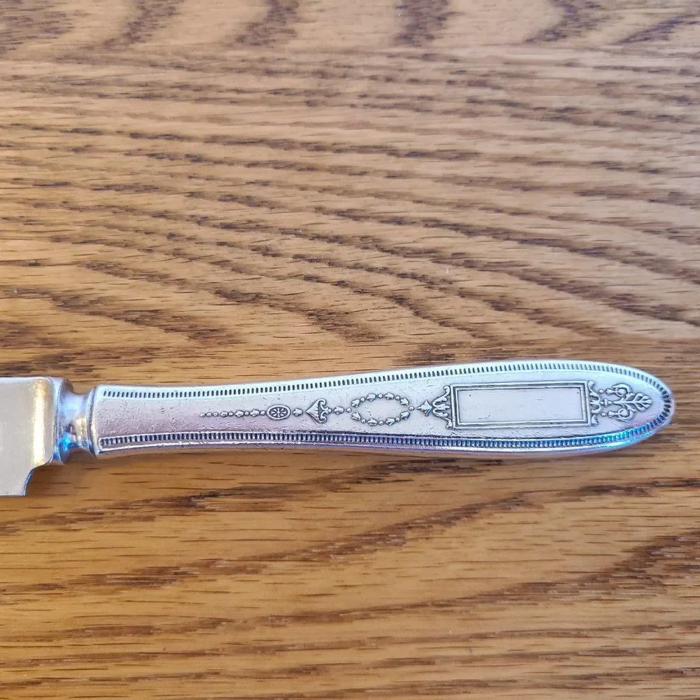 Oneida 1921 Community Grosvenor Silver-plate Solid 9.5